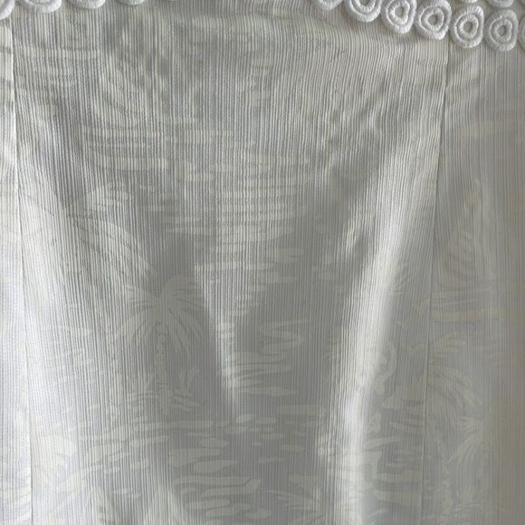 Lilly Pulitzer Leigh Stretch Shift Resort White Seacret Island size 2 - Picture 3 of 10